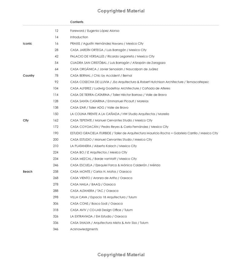 Mexico Modern: Architecture and Interiors