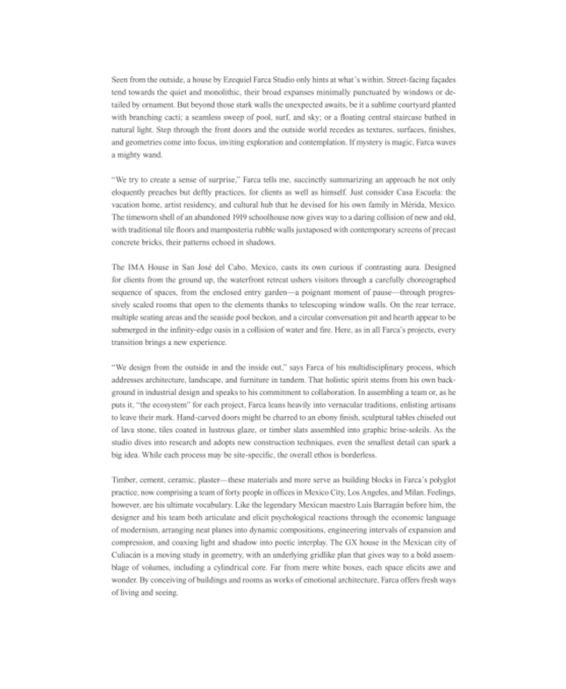 Ezequiel Farca Studio